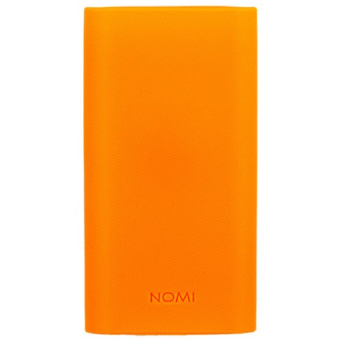 Купити Powerbank Nomi E100 10000 mAh Orange - ціна в Києві, Львові, Вінниці, Хмельницькому, Франківську, Україні | інтернет-магазин TELEMART.UA фото