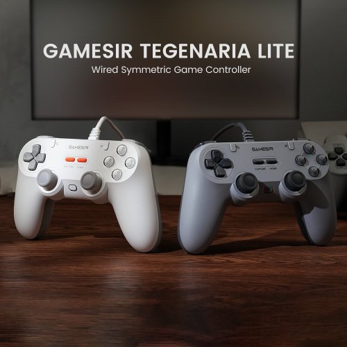 Игровой манипулятор Gamesir T3 lite Serene White купить в Украине: Киев, Днепр, Харьков, Одесса  | Низкая цена, отзывы, характеристики от TELEMART фото