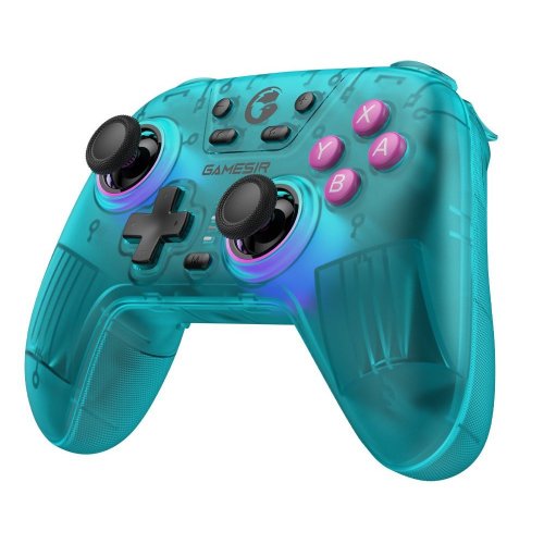 Ігровий маніпулятор Gamesir T4n Neon Teal купити в Україні: Київ, Львів, Хмельницький, Тернопіль, Івано-Франківськ | Низька ціна, відгуки, характеристики від TELEMART фото