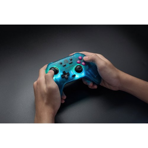 Ігровий маніпулятор Gamesir T4n Neon Teal купити в Україні: Київ, Львів, Хмельницький, Тернопіль, Івано-Франківськ | Низька ціна, відгуки, характеристики від TELEMART фото