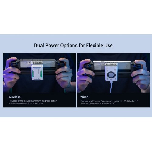 Охлаждение для геймпада Gamesir FX5 Cooler for X5 Series Controllers White купить в Украине: Киев, Днепр, Харьков, Одесса  | Низкая цена, отзывы, характеристики от TELEMART фото