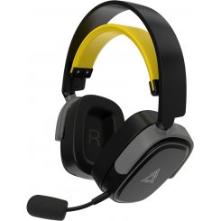 Наушники Ajazz AHM09 MAX (AHM09-MAX-BGY) Black/Yellow