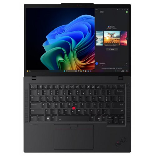 Ноутбук Lenovo ThinkPad T14 Gen 6 (21QJ0061RA) Black купить в Украине: Киев, Днепр, Харьков, Одесса  | Низкая цена, отзывы, характеристики от TELEMART фото