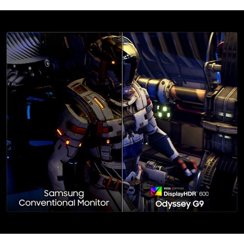 Монитор Samsung 49" Odyssey G9 G91F (LS49FG916EIXUA) Black купить в Украине: Киев, Днепр, Харьков, Одесса  | Низкая цена, отзывы, характеристики от TELEMART фото