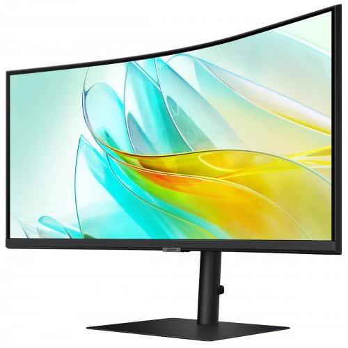 Монитор Samsung 34" ViewFinity S6 S65UC (LS34C650UAIXUA) Black купить в Украине: Киев, Днепр, Харьков, Одесса  | Низкая цена, отзывы, характеристики от TELEMART фото