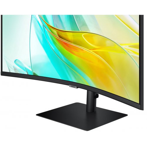 Монитор Samsung 34" ViewFinity S6 S65UC (LS34C650UAIXUA) Black купить в Украине: Киев, Днепр, Харьков, Одесса  | Низкая цена, отзывы, характеристики от TELEMART фото