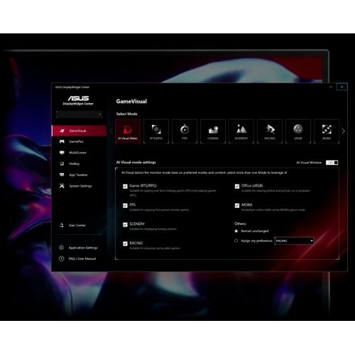 Монитор Asus 27" ROG Strix XG27ACMES-W (90LM0C92-B01171) White купить в Украине: Киев, Днепр, Харьков, Одесса  | Низкая цена, отзывы, характеристики от TELEMART фото