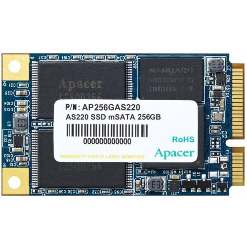Продать SSD-диск Apacer AS220 MLC 256GB mSATA (AP256GAS220B-1) по Trade-In интернет-магазине Телемарт - Киев, Днепр, Украина фото