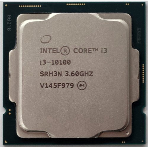 Процесор Intel Core i3-10100 3.6(4.3)GHz 6MB s1200 Tray (CM8070104291317) (Відновлено продавцем, 849121) купити в Україні: Київ, Львів, Хмельницький, Тернопіль, Івано-Франківськ | Перевірка сумісності, низька ціна, відгуки, характеристики від TELEMART фото