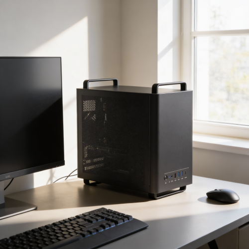 Комп'ютер HEXO Home Unit Pro (HHU-5500N3050-16S1TBK) Black купити в Україні: Київ, Львів, Хмельницький, Тернопіль, Івано-Франківськ | Низька ціна, відгуки, характеристики від TELEMART фото