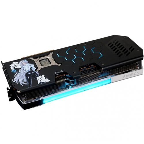 Видеокарта PowerColor Radeon RX 9070 XT Hellhound OC Reva Edition 16384MB (RX9070XT 16G-L/OC/REVA) купить в Украине: Киев, Днепр, Харьков, Одесса  | Проверка совместимости, низкая цена, отзывы, характеристики от TELEMART фото