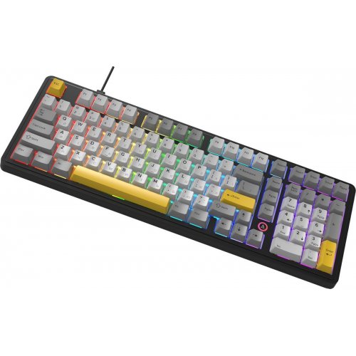 Клавіатура Ajazz AK980 MAX RGB Magnetic Switch (AK980-MAX-M-BGY) Black купити в Україні: Київ, Львів, Хмельницький, Тернопіль, Івано-Франківськ | Низька ціна, відгуки, характеристики від TELEMART фото
