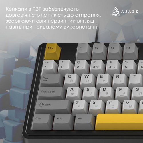 Клавіатура Ajazz AK980 MAX RGB Magnetic Switch (AK980-MAX-M-BGY) Black купити в Україні: Київ, Львів, Хмельницький, Тернопіль, Івано-Франківськ | Низька ціна, відгуки, характеристики від TELEMART фото