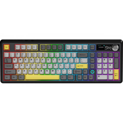 Клавіатура Ajazz AK980 V2 RGB Gift Switch V2 Wireless (AK980-V2-G-BGY) Black купити в Україні: Київ, Львів, Хмельницький, Тернопіль, Івано-Франківськ | Низька ціна, відгуки, характеристики від TELEMART фото