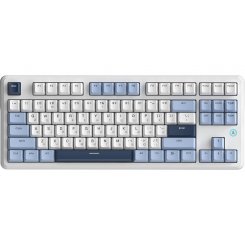 Клавиатура Ajazz AK870 V2 RGB Flying Fish Switch (AK870-V2-FF-BWB) White