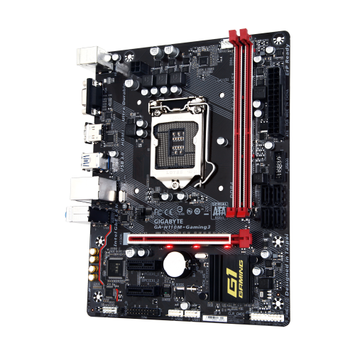 Продать Материнская плата Gigabyte GA-H110M-Gaming 3 (s1151, Intel H110) по Trade-In интернет-магазине Телемарт - Киев, Днепр, Украина фото