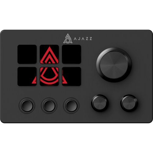 Контроллер для стриминга Ajazz AKP03E (AKP03E-B) Black купить в Украине: Киев, Днепр, Харьков, Одесса  | Низкая цена, отзывы, характеристики от TELEMART фото