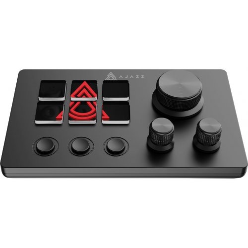 Контроллер для стриминга Ajazz AKP03E (AKP03E-B) Black купить в Украине: Киев, Днепр, Харьков, Одесса  | Низкая цена, отзывы, характеристики от TELEMART фото