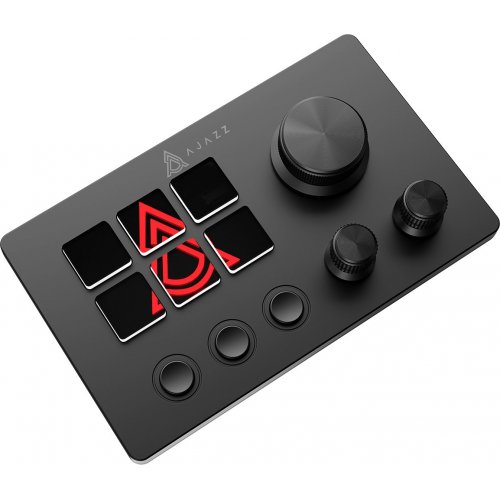 Контроллер для стриминга Ajazz AKP03E (AKP03E-B) Black купить в Украине: Киев, Днепр, Харьков, Одесса  | Низкая цена, отзывы, характеристики от TELEMART фото