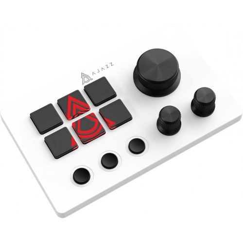 Контроллер для стриминга Ajazz AKP03E (AKP03E-W) White купить в Украине: Киев, Днепр, Харьков, Одесса  | Низкая цена, отзывы, характеристики от TELEMART фото