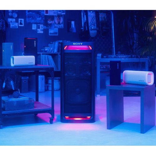 Портативна акустика Sony ULT Field 5 (SRSULT50W.E) Off-White купити в Україні: Київ, Львів, Хмельницький, Тернопіль, Івано-Франківськ | Низька ціна, відгуки, характеристики від TELEMART фото