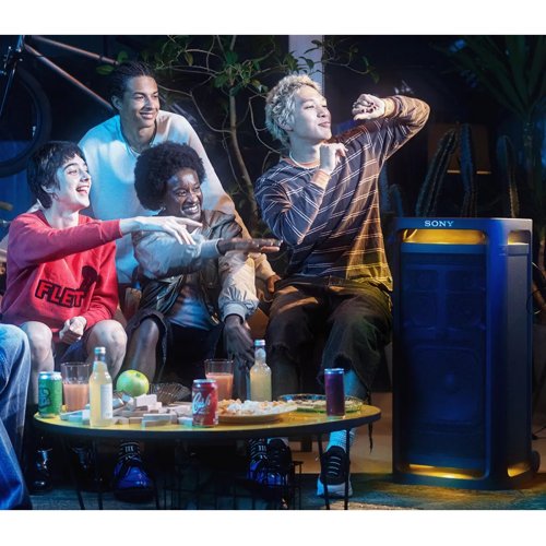 Портативна акустика Sony ULT Tower 9AC (SRSULT900AC.AF1) Black купити в Україні: Київ, Львів, Хмельницький, Тернопіль, Івано-Франківськ | Низька ціна, відгуки, характеристики від TELEMART фото