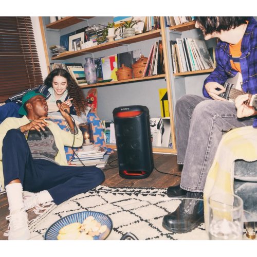 Портативна акустика Sony XV500 (SRSXV500B.AF1) Black купити в Україні: Київ, Львів, Хмельницький, Тернопіль, Івано-Франківськ | Низька ціна, відгуки, характеристики від TELEMART фото