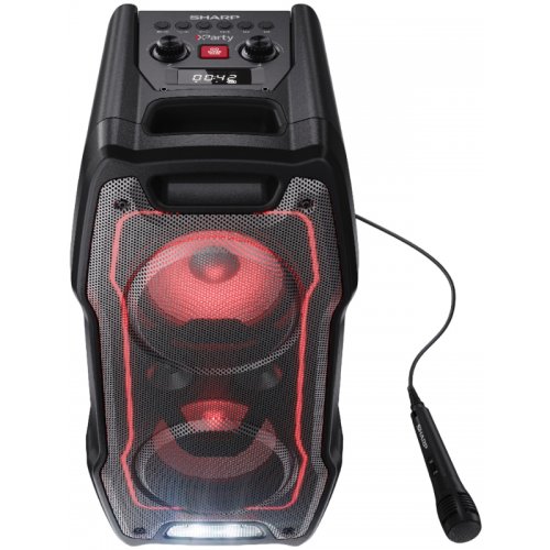 Портативна акустика Sharp PS-931 Black купити в Україні: Київ, Львів, Хмельницький, Тернопіль, Івано-Франківськ | Низька ціна, відгуки, характеристики від TELEMART фото