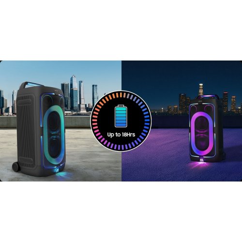 Портативна акустика Samsung MX-ST50F Black купити в Україні: Київ, Львів, Хмельницький, Тернопіль, Івано-Франківськ | Низька ціна, відгуки, характеристики від TELEMART фото