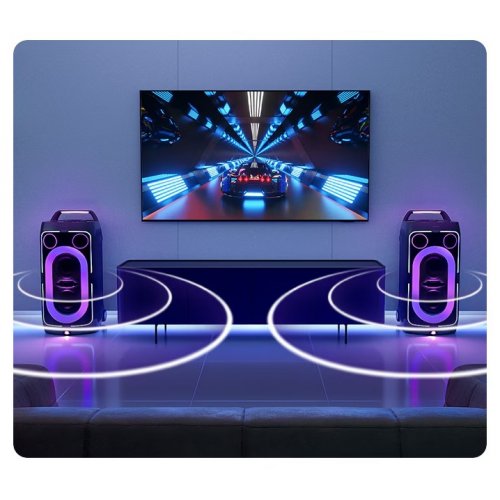 Портативна акустика Samsung MX-ST50F Black купити в Україні: Київ, Львів, Хмельницький, Тернопіль, Івано-Франківськ | Низька ціна, відгуки, характеристики від TELEMART фото