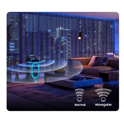 Портативна акустика Samsung MX-ST50F Black купити в Україні: Київ, Львів, Хмельницький, Тернопіль, Івано-Франківськ | Низька ціна, відгуки, характеристики від TELEMART фото