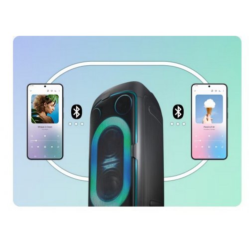 Портативна акустика Samsung MX-ST50F Black купити в Україні: Київ, Львів, Хмельницький, Тернопіль, Івано-Франківськ | Низька ціна, відгуки, характеристики від TELEMART фото