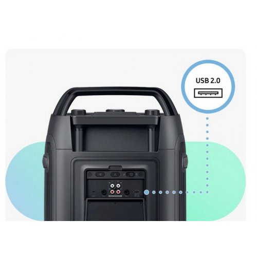 Портативна акустика Samsung MX-ST50F Black купити в Україні: Київ, Львів, Хмельницький, Тернопіль, Івано-Франківськ | Низька ціна, відгуки, характеристики від TELEMART фото
