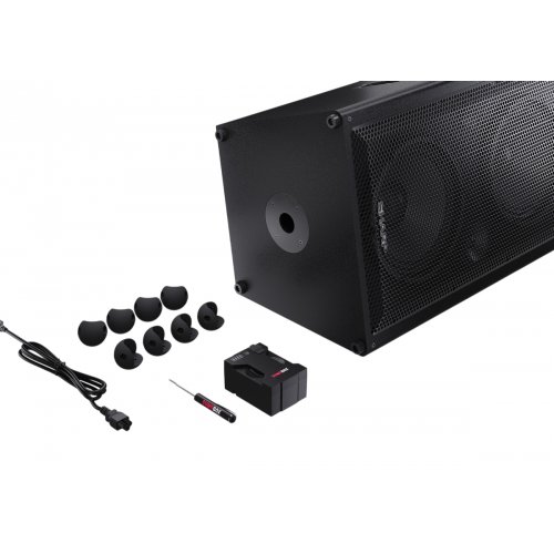 Портативна акустика Sharp CP-LS200 Black купити в Україні: Київ, Львів, Хмельницький, Тернопіль, Івано-Франківськ | Низька ціна, відгуки, характеристики від TELEMART фото