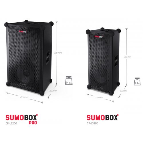 Портативна акустика Sharp CP-LS200 Black купити в Україні: Київ, Львів, Хмельницький, Тернопіль, Івано-Франківськ | Низька ціна, відгуки, характеристики від TELEMART фото