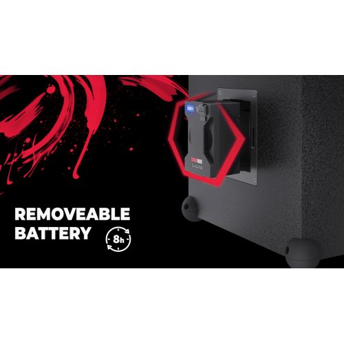 Портативна акустика Sharp CP-LS200 Black купити в Україні: Київ, Львів, Хмельницький, Тернопіль, Івано-Франківськ | Низька ціна, відгуки, характеристики від TELEMART фото