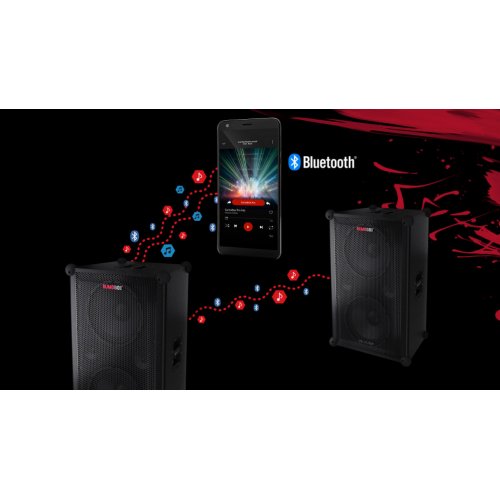 Портативна акустика Sharp CP-LS200 Black купити в Україні: Київ, Львів, Хмельницький, Тернопіль, Івано-Франківськ | Низька ціна, відгуки, характеристики від TELEMART фото