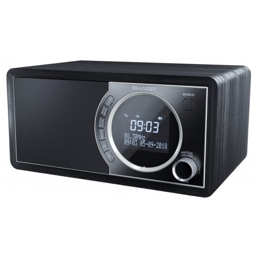 Радіоприймач Sharp DR-450 Black купити в Україні: Київ, Львів, Хмельницький, Тернопіль, Івано-Франківськ | Низька ціна, відгуки, характеристики від TELEMART фото