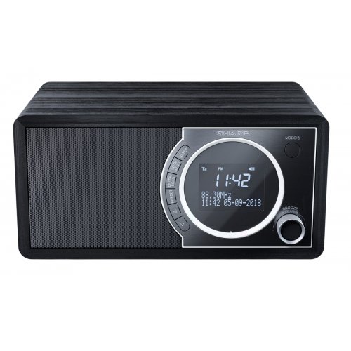 Радіоприймач Sharp DR-450 Black купити в Україні: Київ, Львів, Хмельницький, Тернопіль, Івано-Франківськ | Низька ціна, відгуки, характеристики від TELEMART фото