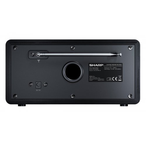 Радіоприймач Sharp DR-450 Black купити в Україні: Київ, Львів, Хмельницький, Тернопіль, Івано-Франківськ | Низька ціна, відгуки, характеристики від TELEMART фото