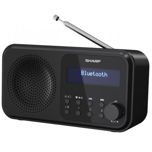 Радіоприймач Sharp DR-P420 Black купити в Україні: Київ, Львів, Хмельницький, Тернопіль, Івано-Франківськ | Низька ціна, відгуки, характеристики від TELEMART фото