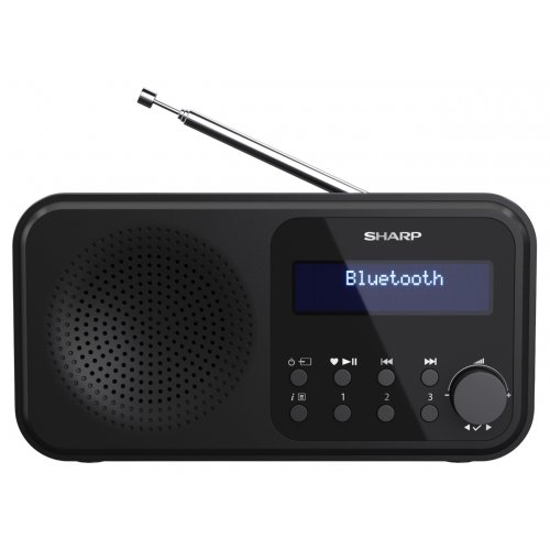 Радіоприймач Sharp DR-P420 Black купити в Україні: Київ, Львів, Хмельницький, Тернопіль, Івано-Франківськ | Низька ціна, відгуки, характеристики від TELEMART фото