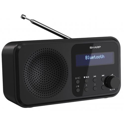 Радіоприймач Sharp DR-P420 Black купити в Україні: Київ, Львів, Хмельницький, Тернопіль, Івано-Франківськ | Низька ціна, відгуки, характеристики від TELEMART фото