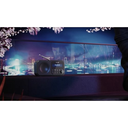 Радіоприймач Sharp DR-P420 Black купити в Україні: Київ, Львів, Хмельницький, Тернопіль, Івано-Франківськ | Низька ціна, відгуки, характеристики від TELEMART фото