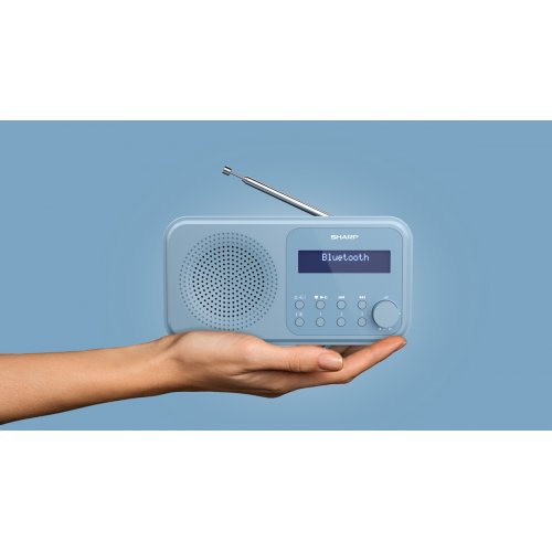 Радиоприемник Sharp DR-P420 Steel Blue купить в Украине: Киев, Днепр, Харьков, Одесса  | Низкая цена, отзывы, характеристики от TELEMART фото