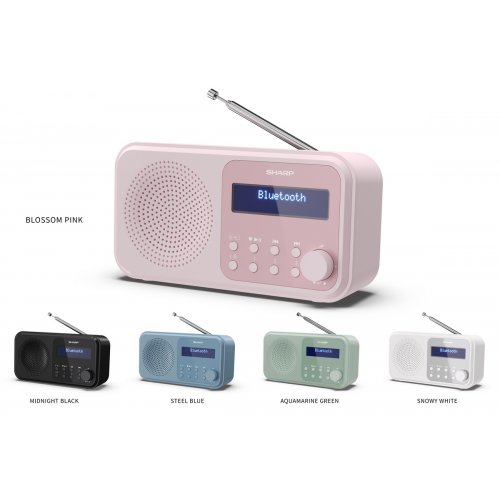 Радіоприймач Sharp DR-P420 Blossom Pink купити в Україні: Київ, Львів, Хмельницький, Тернопіль, Івано-Франківськ | Низька ціна, відгуки, характеристики від TELEMART фото