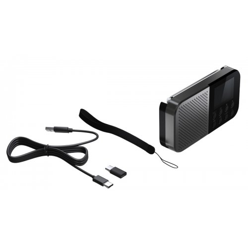 Радіоприймач Sharp DR-P520 Storm Grey купити в Україні: Київ, Львів, Хмельницький, Тернопіль, Івано-Франківськ | Низька ціна, відгуки, характеристики від TELEMART фото