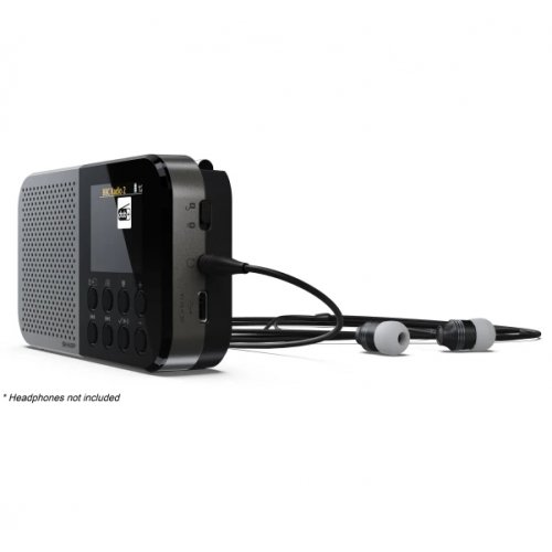 Радіоприймач Sharp DR-P520 Storm Grey купити в Україні: Київ, Львів, Хмельницький, Тернопіль, Івано-Франківськ | Низька ціна, відгуки, характеристики від TELEMART фото