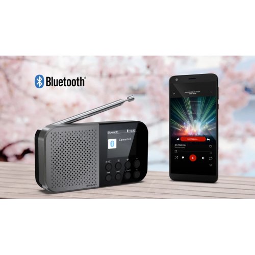 Радіоприймач Sharp DR-P520 Storm Grey купити в Україні: Київ, Львів, Хмельницький, Тернопіль, Івано-Франківськ | Низька ціна, відгуки, характеристики від TELEMART фото
