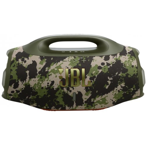 Портативная акустика JBL Boombox 4 (JBLBOOMBOX4SQUADEP) Squad купить в Украине: Киев, Днепр, Харьков, Одесса  | Низкая цена, отзывы, характеристики от TELEMART фото